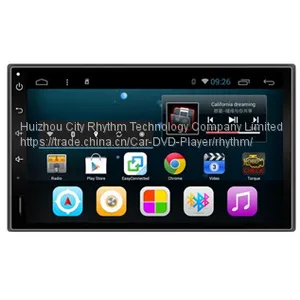 Автомультимедийный плеер с 2 DIN, 7-дюймовым экраном, Android, GPS, Wifi, Bluetooth, Mirror Link, подключением смартфонов и iPhone thumbnail-1