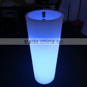 Party Cooler Red Champagne Led Ice Bucket Barrel, LED Flower Pots thumbnail-1