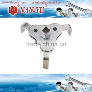 Two Way Oil Filter Wrench Remover 3Leg 2" to 4" Drive Remove Filters Tool thumbnail-1