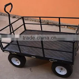 China Factory Direct Sale Steel Garden Tool Cart thumbnail-4