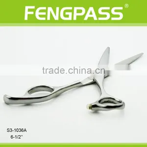 S3-1036A 6-1/2" Inch 2CR13 Stainless Steel With PP Handle Professional Hairdressing Barber Scissors Hair Cutting Scissors thumbnail-3