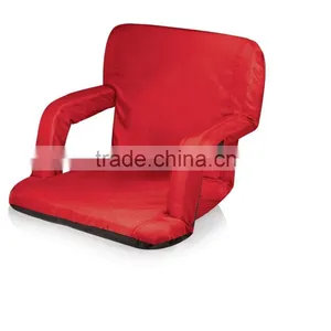 Red Portable Stadium Seat With Customized Team Logo thumbnail-1