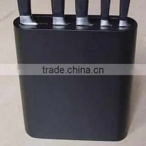 5-Pieces Deluxe Knife Set: 5 Knives + Wooden Knife Block. Hot Sales thumbnail-2