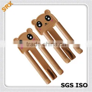 2015 New 2 pc Frog Trash Can Clip/diy Animal Trash Can Clip Holder/diy Plastic Clips for Household Accessories thumbnail-2