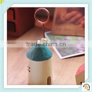 Hot Sale Lovely Windmill House Shape Photo Memo Holder/DIY Small Plastic Memo Clip/ Customized Memo Clip China Supplier thumbnail-1