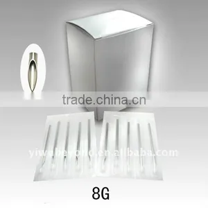 Supply Body Tattoo Piercing Needles 8G thumbnail-1