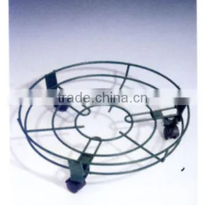 3 Feet Round Flowerpot Rack (with Wheels) thumbnail-1