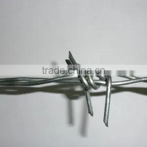 Cheap Price Electro/hot Dipped Galvanized Barbed Wire thumbnail-2