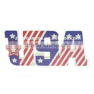 Hot Sale Wood Table USA Patriotism Word Sign thumbnail-1