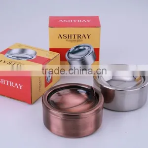 Hot Items Cheap Custom Design Antique Metal Souvenir Ashtray thumbnail-6