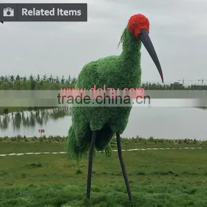 Hot Sale New Design Artificial Milan Grass Animal Boxwood for Decoration thumbnail-3