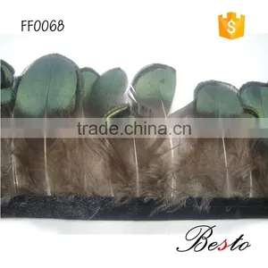 Hot Sale 6cm Top Quality Feather Trim for Sale thumbnail-1