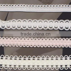 Customized High Quality Woven/knit Nylon Bra Webbing Elastic thumbnail-1