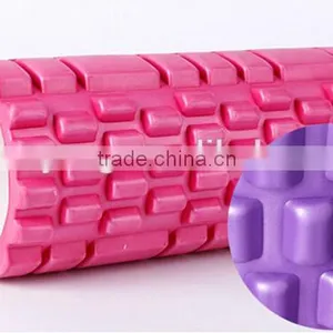 Hot Sale EVA Grid High Density Hollow Exercise Yoga Foam Roller Shuoyang thumbnail-3