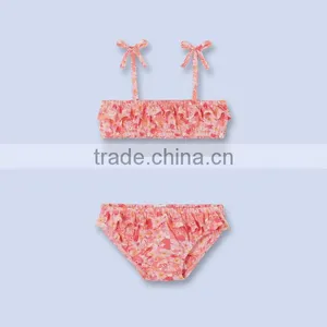 2015 New Design Wholesale Cute Young Girl Bikini Kids Swimwear thumbnail-1