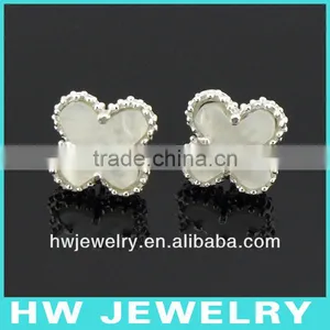 Silver MOP Earring thumbnail-1