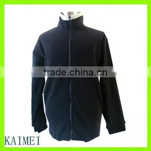 Polar Fleece Black Color Fleece Jacket thumbnail-1