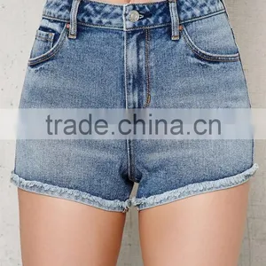 Turn-Up Hem Wholesale Women's Shorts for the New Trend thumbnail-1