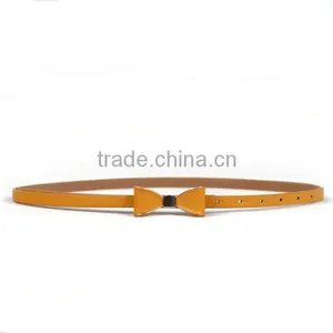 China Wholesale Leather Bowknot Belt for Lady thumbnail-1