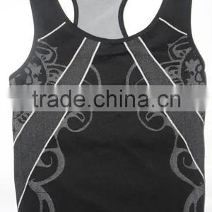 Seamless Yarn Dyed Sports Tank Top thumbnail-1