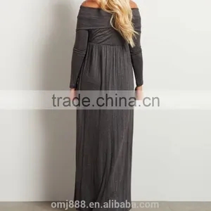 Maternity Wear Women Evening Cowl Neck Maxi Dress thumbnail-4
