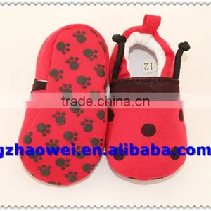 Adorable Bettle Pattern Cotton Baby Booties thumbnail-3
