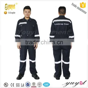 Mens 100%cotton Black Protective Winter Work Coveralls thumbnail-1