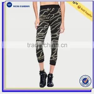 Hot Sale Sport Stylish Body Building Wear Printed Leggings For Women thumbnail-1