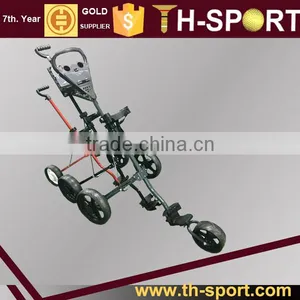 Super Light Foldable Aluminum Hand Golf Trolley thumbnail-5