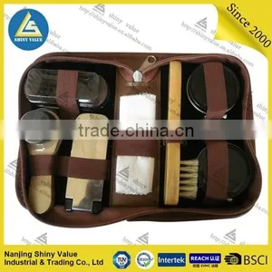Best Selling Factory Price Shoe Shining Kit With Metal Lint Brush thumbnail-1