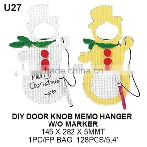 DIY Creative Door Hanger Tag, Door Knob Memo Hanger thumbnail-1