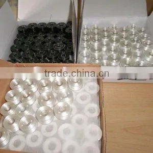 L Type Paper Side Prewound Bobbin Thread White Thread thumbnail-3