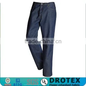 Workwear Trousers NFPA 2112 Compliant FR Cotton Denim Pants thumbnail-1