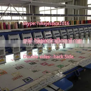 Fushun 615 15heads Double Sides Heads Flat Normal Computerized Embroidery Machine thumbnail-1