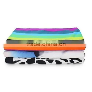 Ultra Absorbent Soft Transfer Prinited Microfiber Beach Towel thumbnail-3