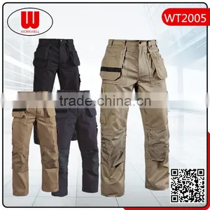 Men Cargo Multi Pocket Work Pants thumbnail-1