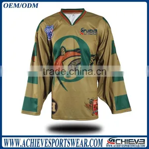 Wholesale Custom Cheap Ice Hockey Jerseys, Cotton Hockey Jerseys thumbnail-4