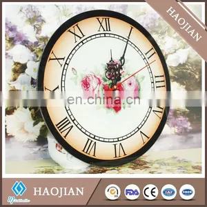 China Supplier Sublimation Coating Glass Clock thumbnail-5