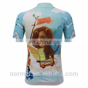 Comfortable Boys Children Cycling Jerseys Tight Bicycle Short Clothes Outdoor Sports Clothing For Kids thumbnail-4