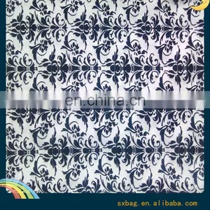 Shaoxing Winfar DTY Paisley Flocking Scuba Knitting Fabric for Garment thumbnail-4