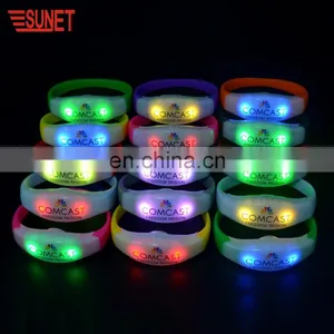 2018 SUNJET Best Selling New Product Rf Controlled Led Wristband thumbnail-3