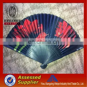 2014 Bamboo Hand Cloth Fan Wholesale thumbnail-1