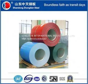 0.2*914mm Color Metal Prepainted Steel Coils AZ70g AZ40g thumbnail-1