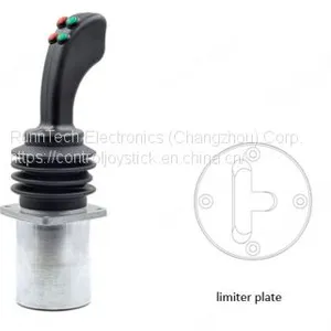 RunnTech Single-axis With Special Limiter Plate Self-return 4-12-20mA Output Joystick thumbnail-1