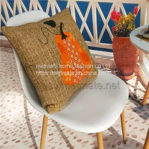 Outdoor Decorative Raffia Throw Pillow Covers thumbnail-1