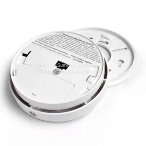 Fire Safety Products 9V Battery Wireless Photoelectric Smoke Alarm thumbnail-3
