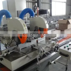 Double-head Mitre Saw Machine for PVC Profile/Machine UPVC Windows thumbnail-4
