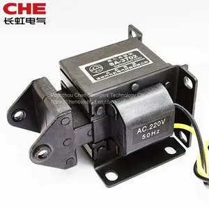 SA-3702 5.0kgf 49N 20mm Push Pull Type Tractive Solenoid Electromagnet for Vending Machine thumbnail-3