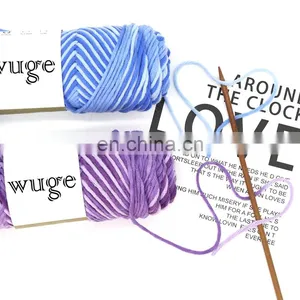 Free Sample Wholesale Blended Color Yarn for Knitting Sweater thumbnail-6