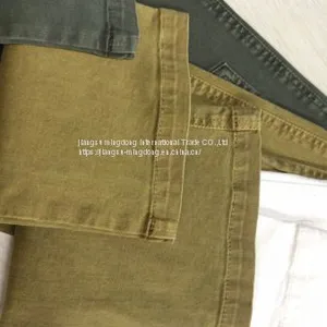 74%Cotton 19%Rayon 4%Polyester 3%Spandex Slub Twill thumbnail-4